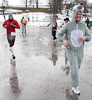 Winterlauf 20 km und Faschingslauf über 10 km am 20.02.2011 (Foto Martin Schmitz)